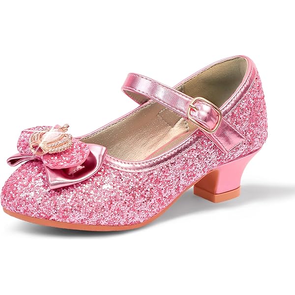 Amazon.com | Mary Jane Platform (Pink Glitter) Adult Shoes, 8 | Pumps